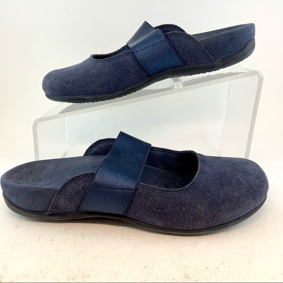 Vionic Navy Blue Laurel Mules, size 37 6 WIDE - Picture 4 of 11